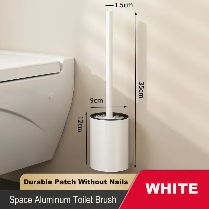 brosse murale en aluminium sans perforation pour nettoyage efficace
