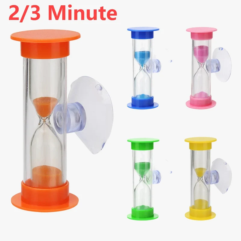 sablier coloré 2 minutes pour la douche et les enfants